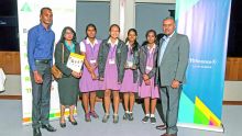 Winners : Azurro Compay Ltd from student of Ebene SSS Girls