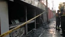 Incendie à Roche-Bois : le restaurant Niam Niam Porky détruit