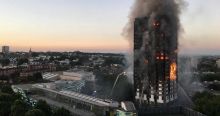 GB : un incendie spectaculaire ravage une tour d'habitation à Londres