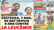 Voici la Une de Le Dimanche/L'Hebdo de ce dimanche 14 juin 2020