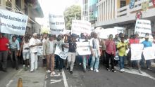Port-Louis : manifestation de plaisanciers et skippers