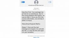 Arnaque via faux sms de la Mauritius Post : un lien frauduleux coûte Rs 16 000 à une victime