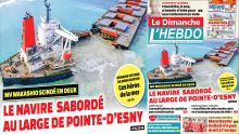 Voici la Une de Le Dimanche/L'Hebdo de ce dimanche 16 aout 2020