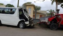 À Réduit : impact mortel pour un conducteur de minibus