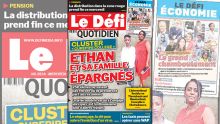Voici la Une du Défi Quotidien de ce mercredi 17 mars 2021