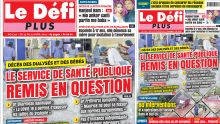 Voici la Une du Défi Plus de ce samedi 17 avril 2021