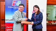 MCB, first acquiring bank of UnionPay cards in Mauritius
