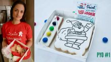 Délices atypiques : Elisabeth Desvaux de Marigny propose des biscuits de Noël comestibles à peindre