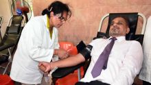 Mega Blood Donation : 1 520 pintes de sang recueillies