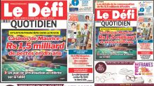 Voici la une du Défi Quotidien de ce Mardi 21 Octobre 2025