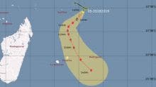 Cyclone Cilida a menace for Mauritius