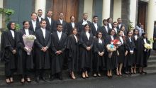 Judiciaire : Maurice compte 52 nouveaux avocats