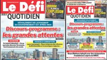 Voici la une du Défi Quotidien de ce Vendredi 24 Janvier 2025