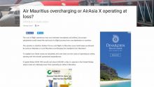 Retrait d’AirAsia X : Air Mauritius essuie les tirs d’un journal singarourien