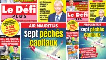 Voici la Une du Défi Plus de ce samedi 25 avril 2020