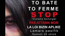 Marche pacifique contre les violences domestiques : rendez-vous ce samedi au Jardin de la Compagnie 