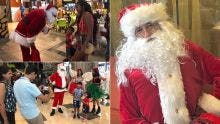 Dans les centres commerciaux : Ces Papas Noël qui enchantent petits et grands