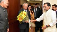 Inde : Pravind Jugnauth débute sa visite officielle 