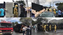 Saint-Louis, Plaine-Lauzun : cinq blessés dans un accident