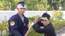 Gérald and Gilbert Koon : twin brothers master the art of the Ninja