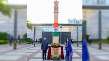 Célébrations des 73 ans de la République de l’Inde : l’Ashoka Stambh dévoilé à Ébène