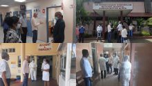 Covid-19 : Kailesh Jagutpal fait la tournée des hôpitaux