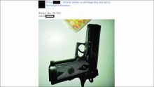 Banned toy gun sold on facebook