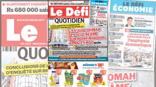 Voici la Une du Défi Quotidien de ce mercredi 28 juillet 2021