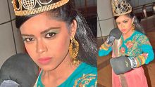 Jaleela Hassennally : boxeuse devenue Miss India Mauritius 2016