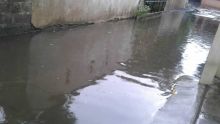 Accumulation d’eau à Shivala Lane