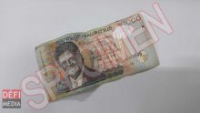 De faux billets de Rs 1 000 en circulation