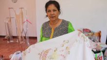 Bharati cultive l’art du macramé et du crochet