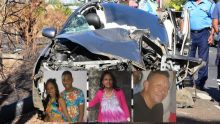 Tragique sortie familiale : quatre morts dans un accident de la route à Beau-Plan 