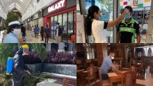 [En images] Les «shopping malls» s'activent pour la reprise 