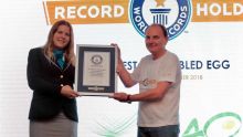 Record du plus grand Scramble Egg de la planète : Le groupe Inicia Ltée obtient le Guinness World Records