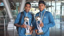Coupe du monde de kick-boxing : les Mauriciens Bauluck et Robertson de retour au pays après leurs médailles d'or en Italie