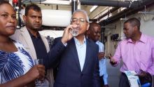  (En images) Le PM inaugure une unité de dessalement d’eau à Rodrigues