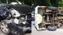 Beaux-songes : un accident entre une voiture et un camion fait 5 blessés légers