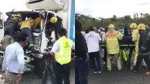 Côte d’Or : une collision entre deux poids lourds nécessite l'intervention des pompiers