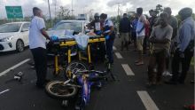 Triolet : une collision entre une voiture et une motocyclette fait deux blessés