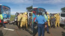Un mort dans une collision entre un bus et un van à Morcellement St-André