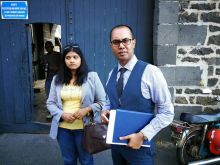 Affaire des sextos : Latchmee Adheen remet la lettre de menaces au CCID