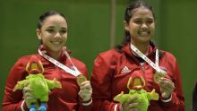 [Images] JIOI - Badminton (Double Dames) : encore de l’or pour Maurice