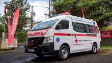 La Croix-Rouge de Maurice dotée d'une nouvelle ambulance