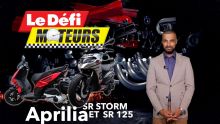 [Emission] Le Défi Moteurs – Essai des Aprilia SR Storm et SR 125