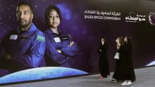 Deux astronautes saoudiens, un homme et une femme, décollent vers l'ISS