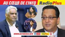 Au Cœur de l’Info : Valayden et Bhadain sur Radio Plus et defimedia.info ce mardi