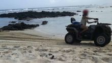 Polémique sur la circulation des quads sur la plage entre Le Bouchon et La Cambuse