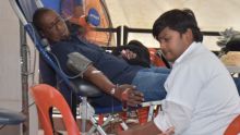Mega Blood Donation : plus de 200 pintes de sang récoltées à 14 h 30