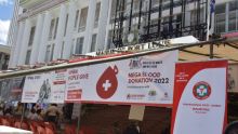 Mega Blood Donation : 308 pintes de sang récoltées à 17h